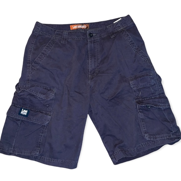 Lee Other - Mens navy blue cargo shorts size 32